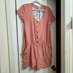 Matilda Jane romper  Womens Short Sleeve Solstice Floral Print Size XL